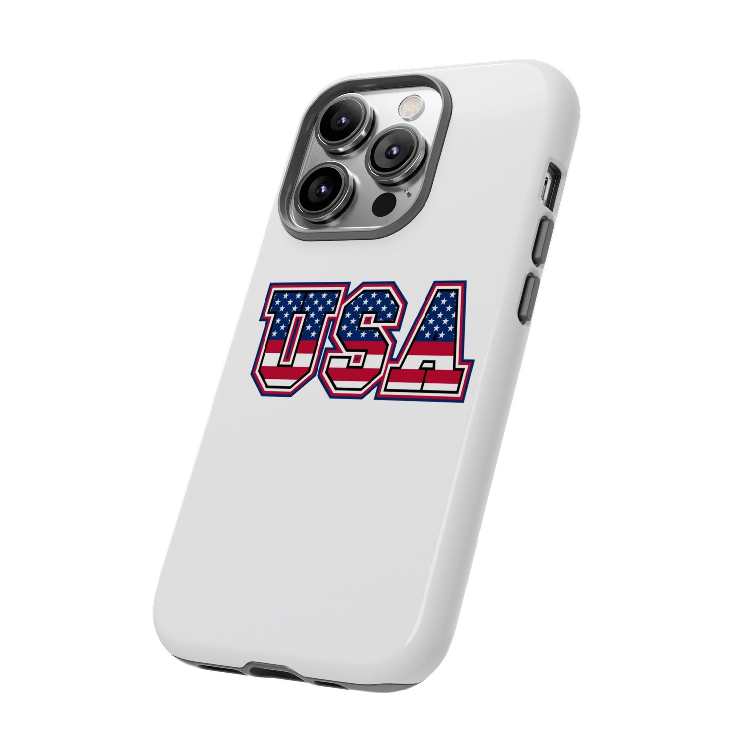 USA Flag Tough Phone Case, Patriotic Phone Cover, Independence Day Gift, Home Decor, American Spirit, Ideal for USA Lovers
