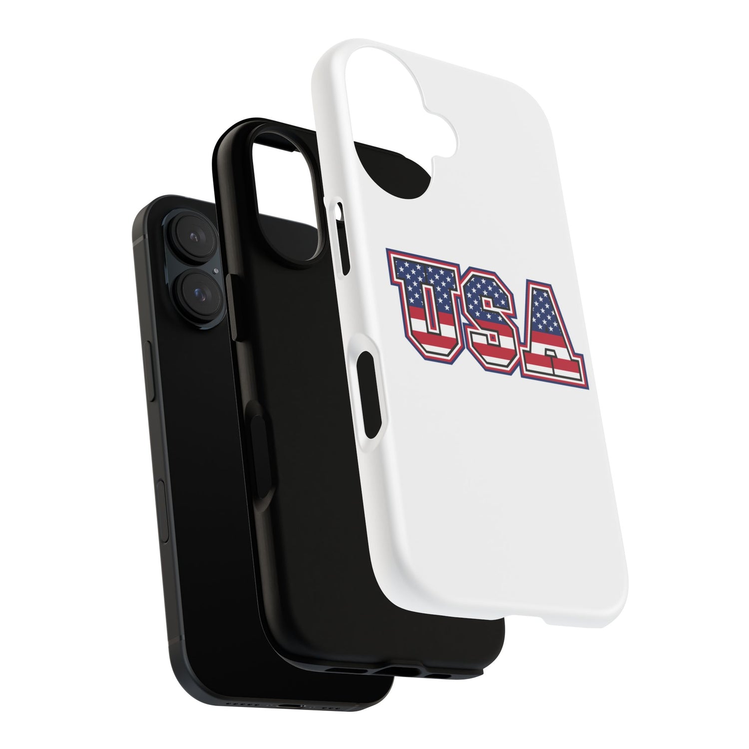 USA Flag Tough Phone Case, Patriotic Phone Cover, Independence Day Gift, Home Decor, American Spirit, Ideal for USA Lovers