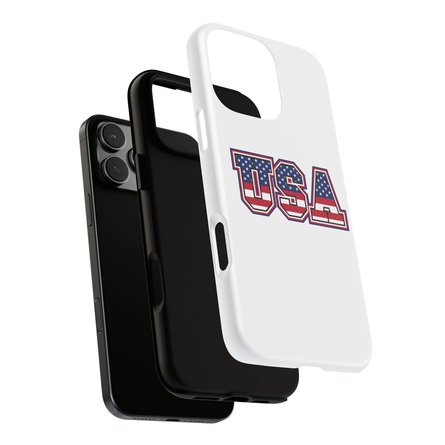 USA Flag Tough Phone Case, Patriotic Phone Cover, Independence Day Gift, Home Decor, American Spirit, Ideal for USA Lovers