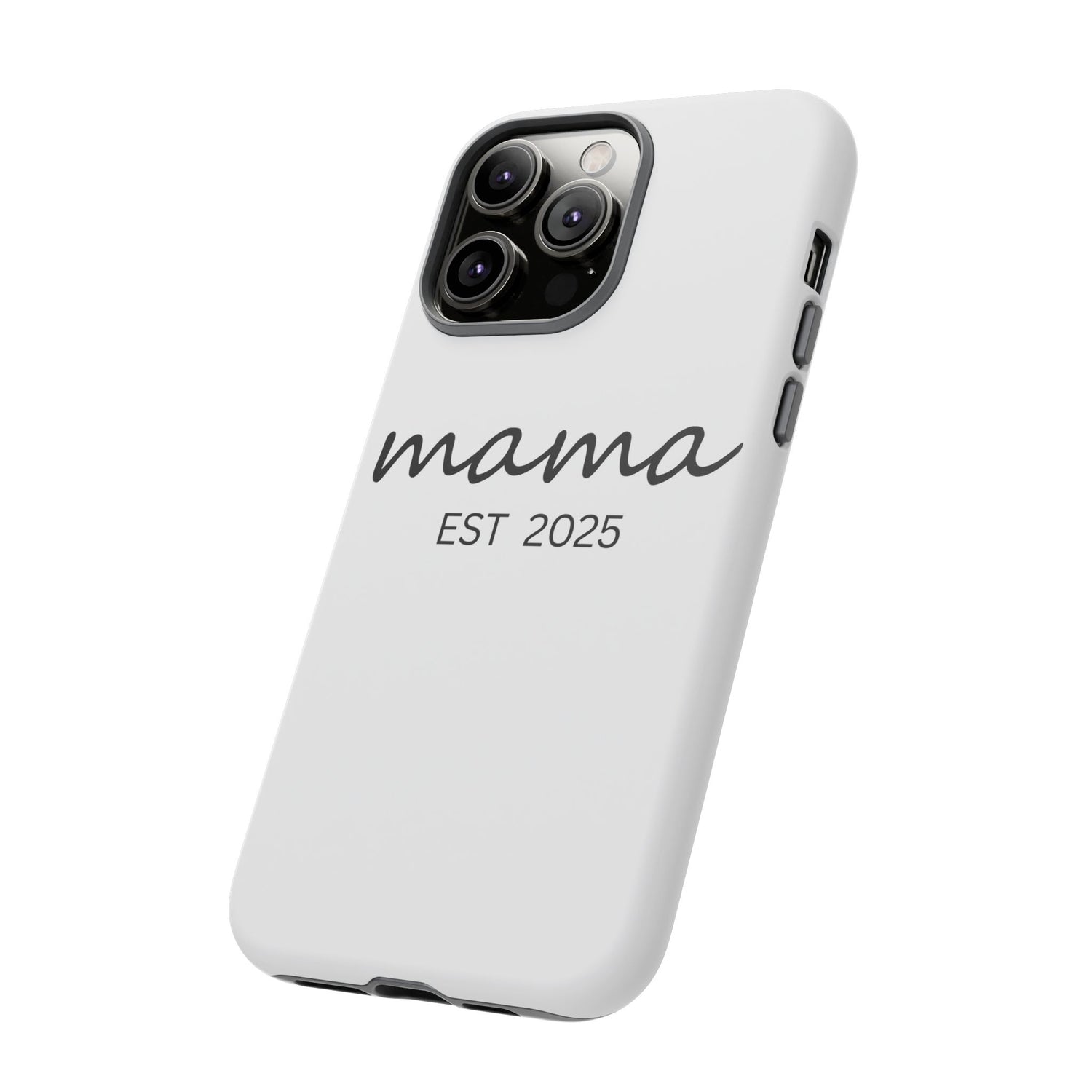 Personalized Mama Phone Case, Gift for New Moms, Custom iPhone Cover, Baby Shower Gift, Est 2025 Case