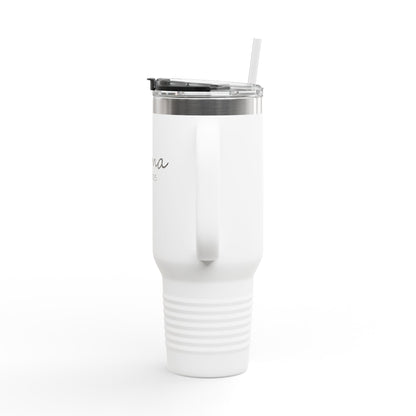 Stylish Insulated Travel Mug for Moms | Perfect Gift, 40oz Tumbler, Coffee Cup, Personalized Water Bottle, Family Events