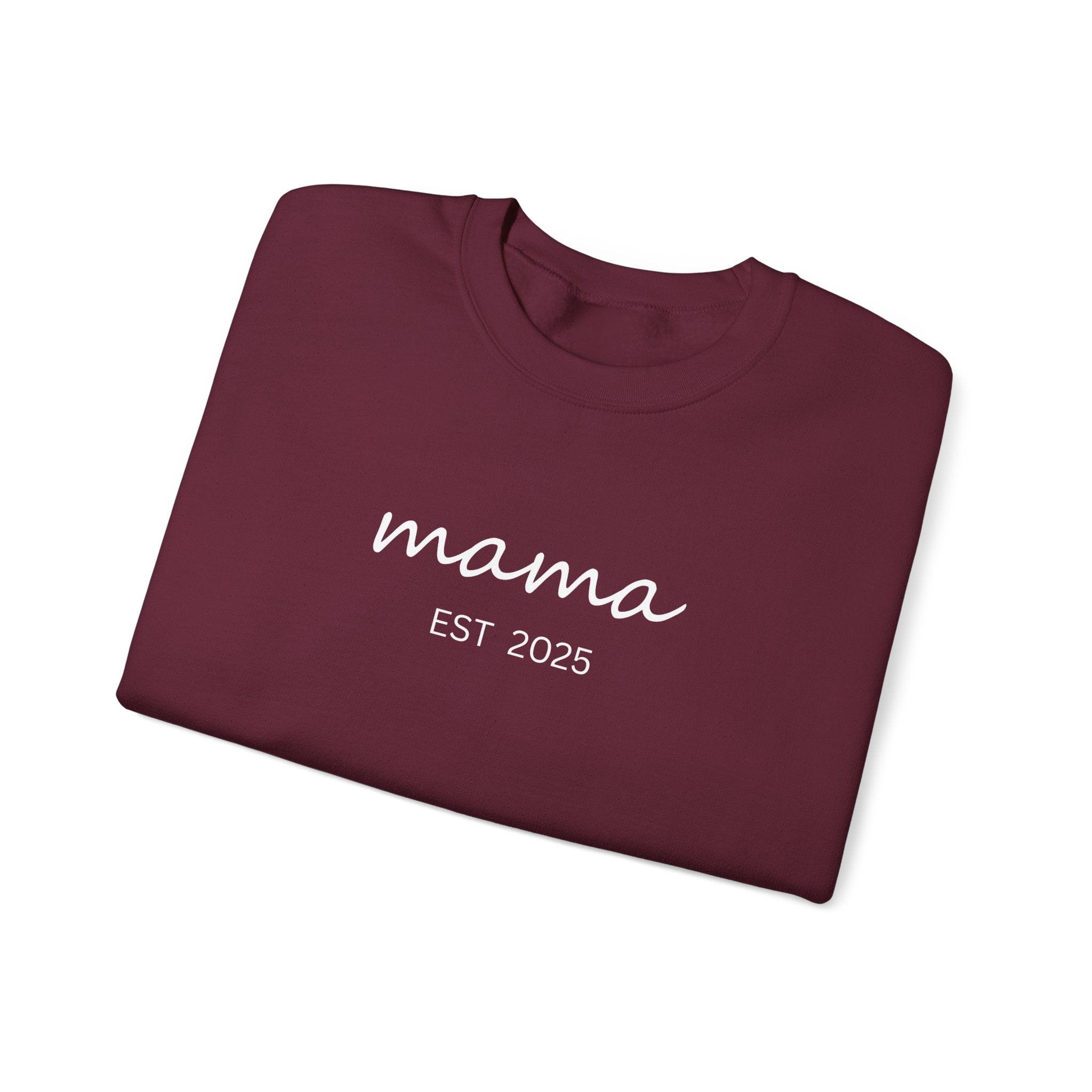 Mama Est. 2025 Crewneck Sweatshirt