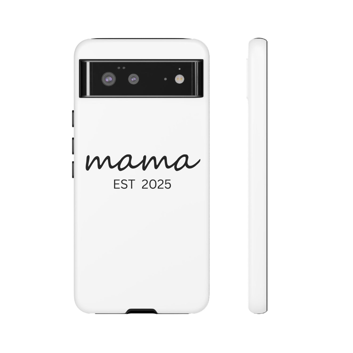 Personalized Mama Phone Case, Gift for New Moms, Custom iPhone Cover, Baby Shower Gift, Est 2025 Case