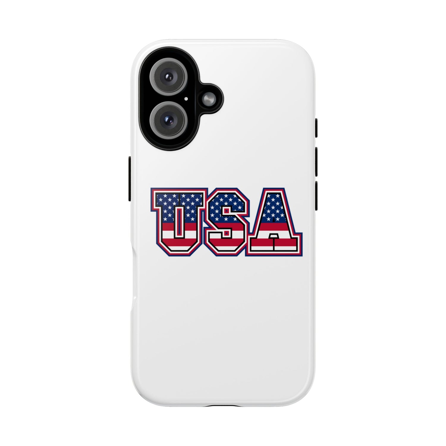 USA Flag Tough Phone Case, Patriotic Phone Cover, Independence Day Gift, Home Decor, American Spirit, Ideal for USA Lovers