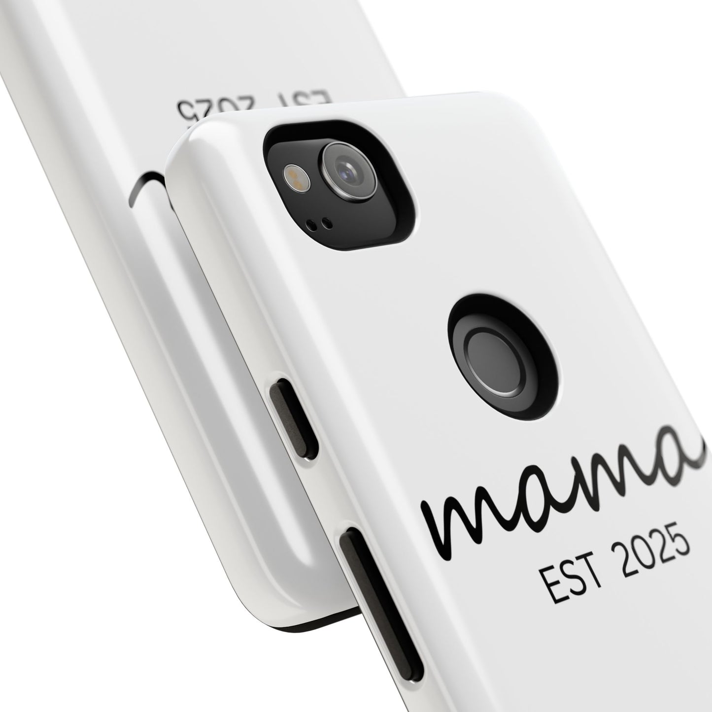 Personalized Mama Phone Case, Gift for New Moms, Custom iPhone Cover, Baby Shower Gift, Est 2025 Case