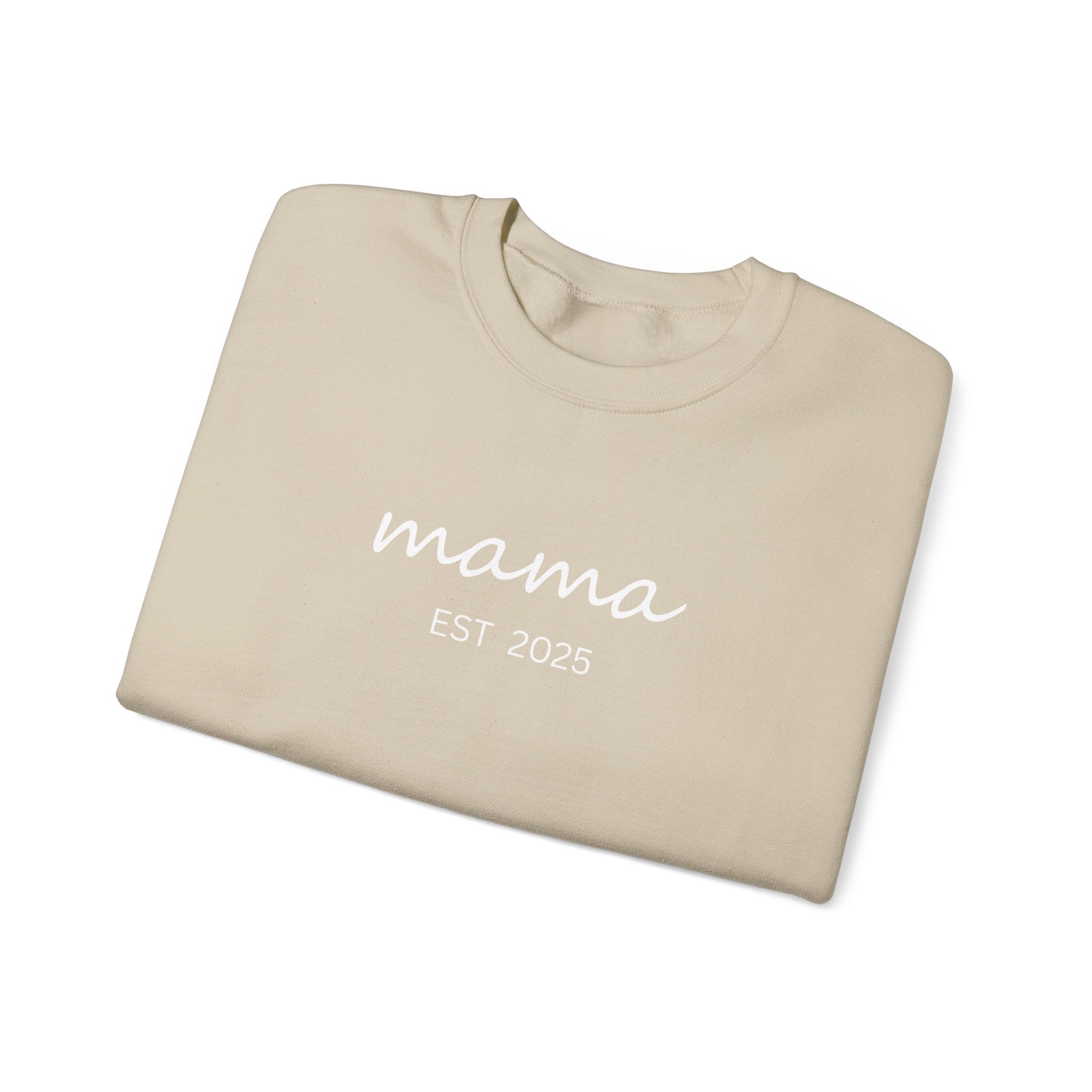 Mama Est. 2025 Crewneck Sweatshirt