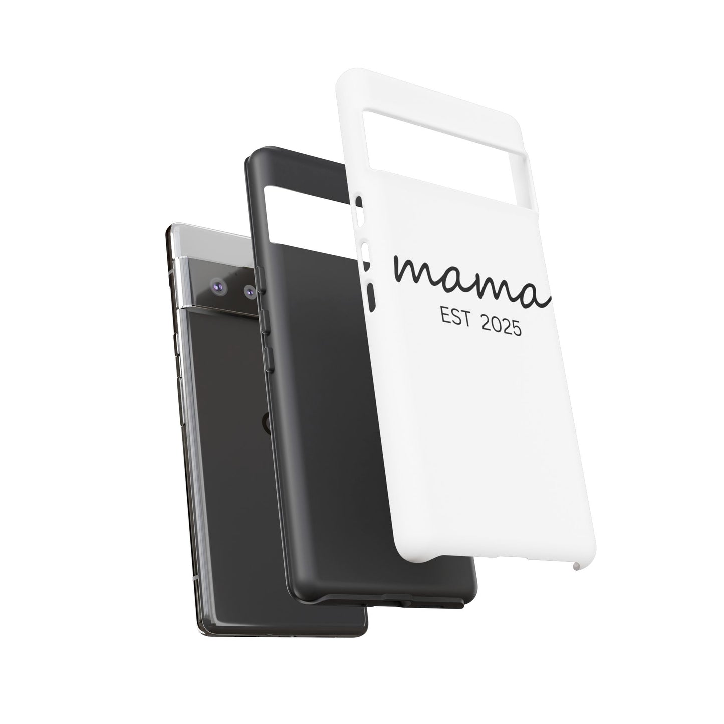 Personalized Mama Phone Case, Gift for New Moms, Custom iPhone Cover, Baby Shower Gift, Est 2025 Case