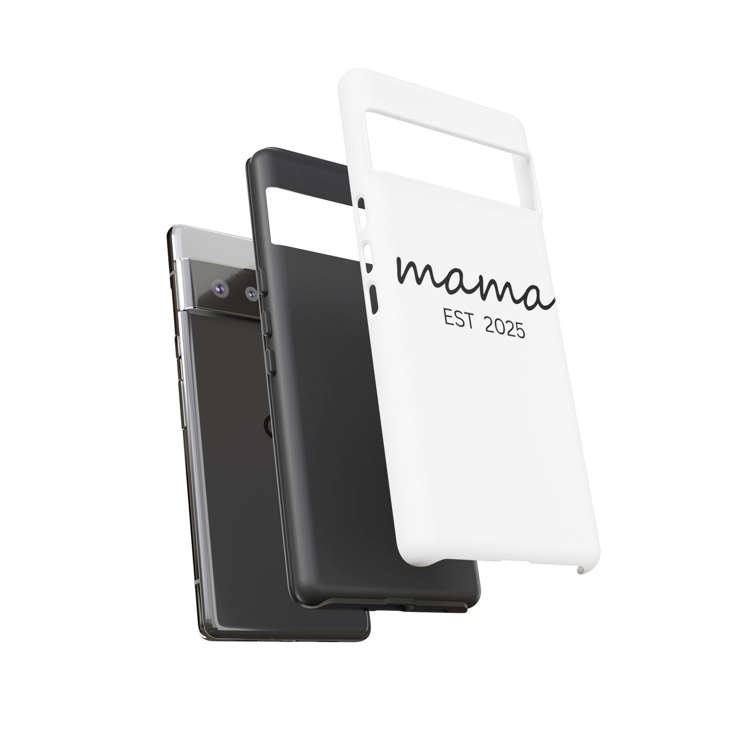 Personalized Mama Phone Case, Gift for New Moms, Custom iPhone Cover, Baby Shower Gift, Est 2025 Case