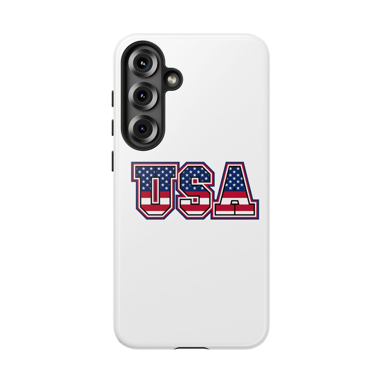 USA Flag Tough Phone Case, Patriotic Phone Cover, Independence Day Gift, Home Decor, American Spirit, Ideal for USA Lovers