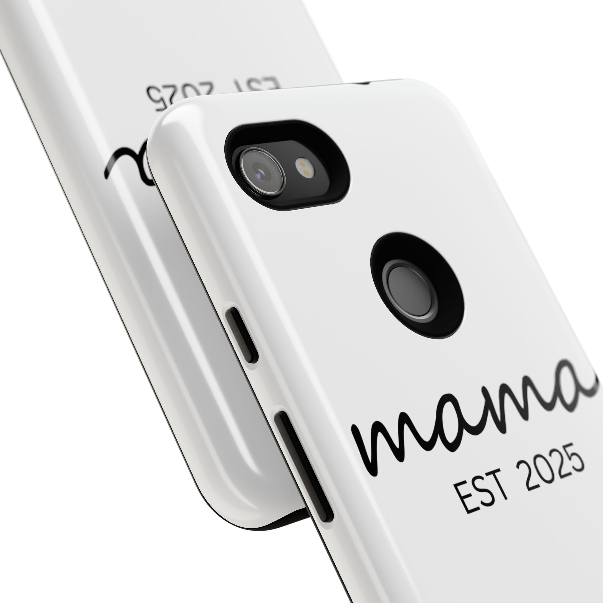 Personalized Mama Phone Case, Gift for New Moms, Custom iPhone Cover, Baby Shower Gift, Est 2025 Case