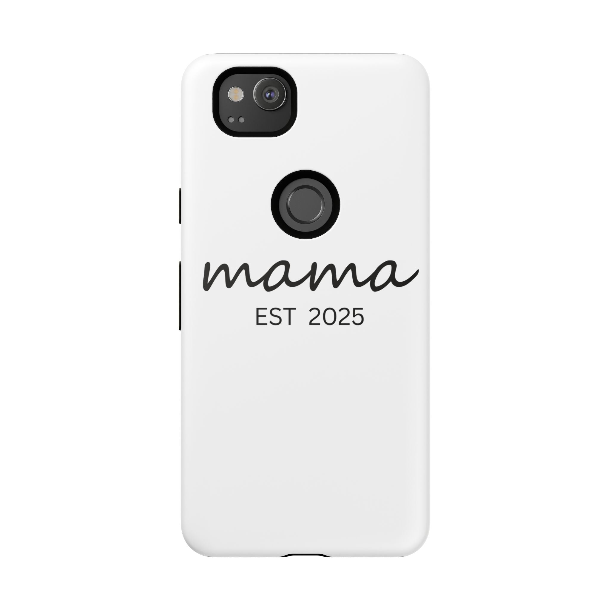 Personalized Mama Phone Case, Gift for New Moms, Custom iPhone Cover, Baby Shower Gift, Est 2025 Case