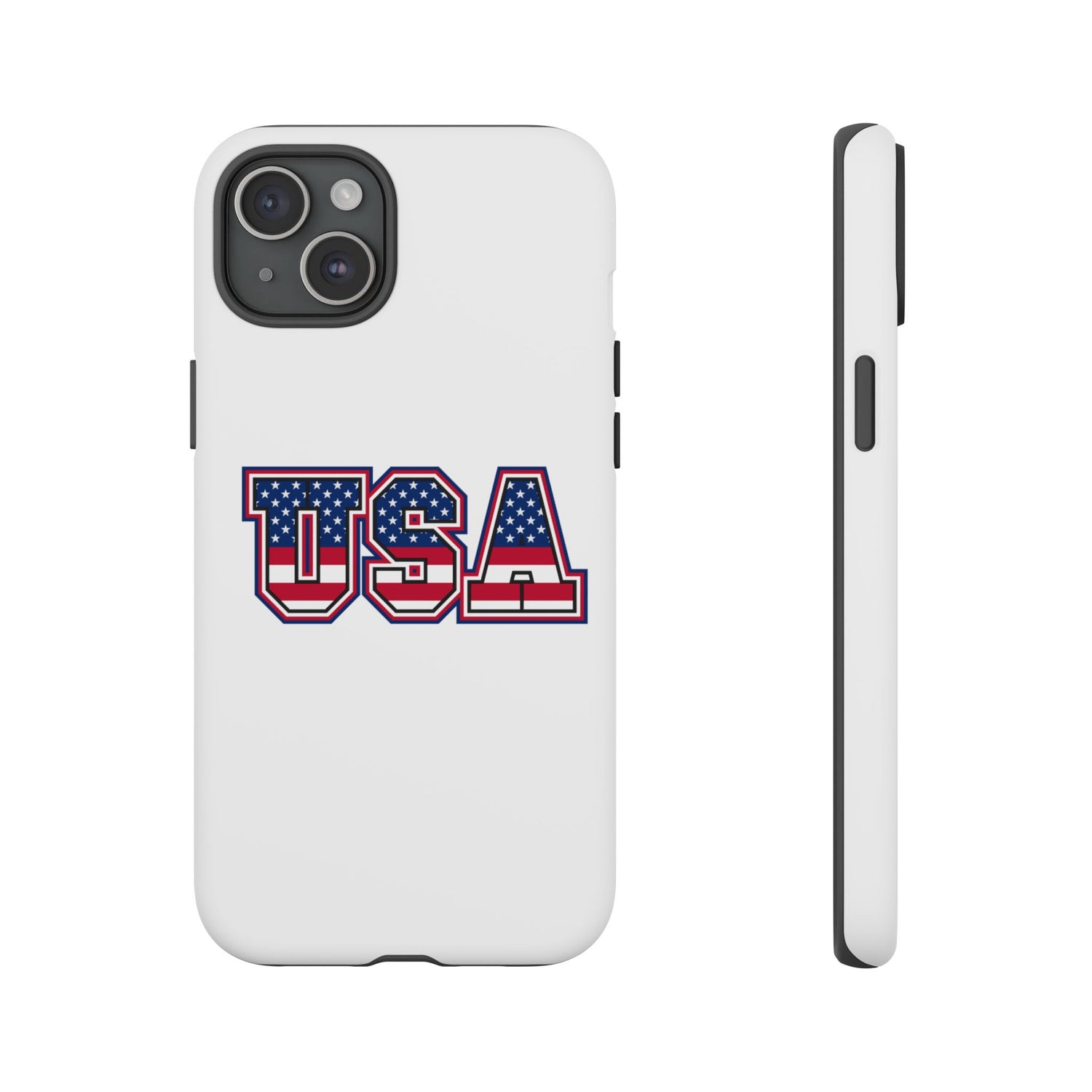 USA Flag Tough Phone Case, Patriotic Phone Cover, Independence Day Gift, Home Decor, American Spirit, Ideal for USA Lovers
