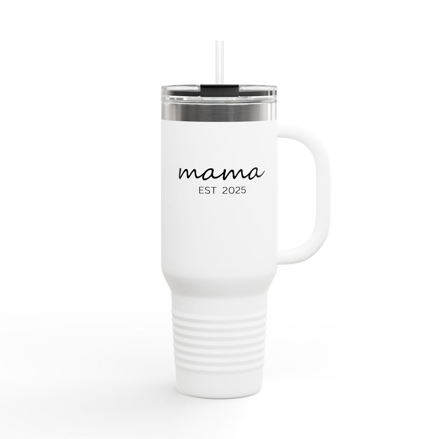 Stylish Insulated Travel Mug for Moms | Perfect Gift, 40oz Tumbler, Coffee Cup, Personalized Water Bottle, Family Events