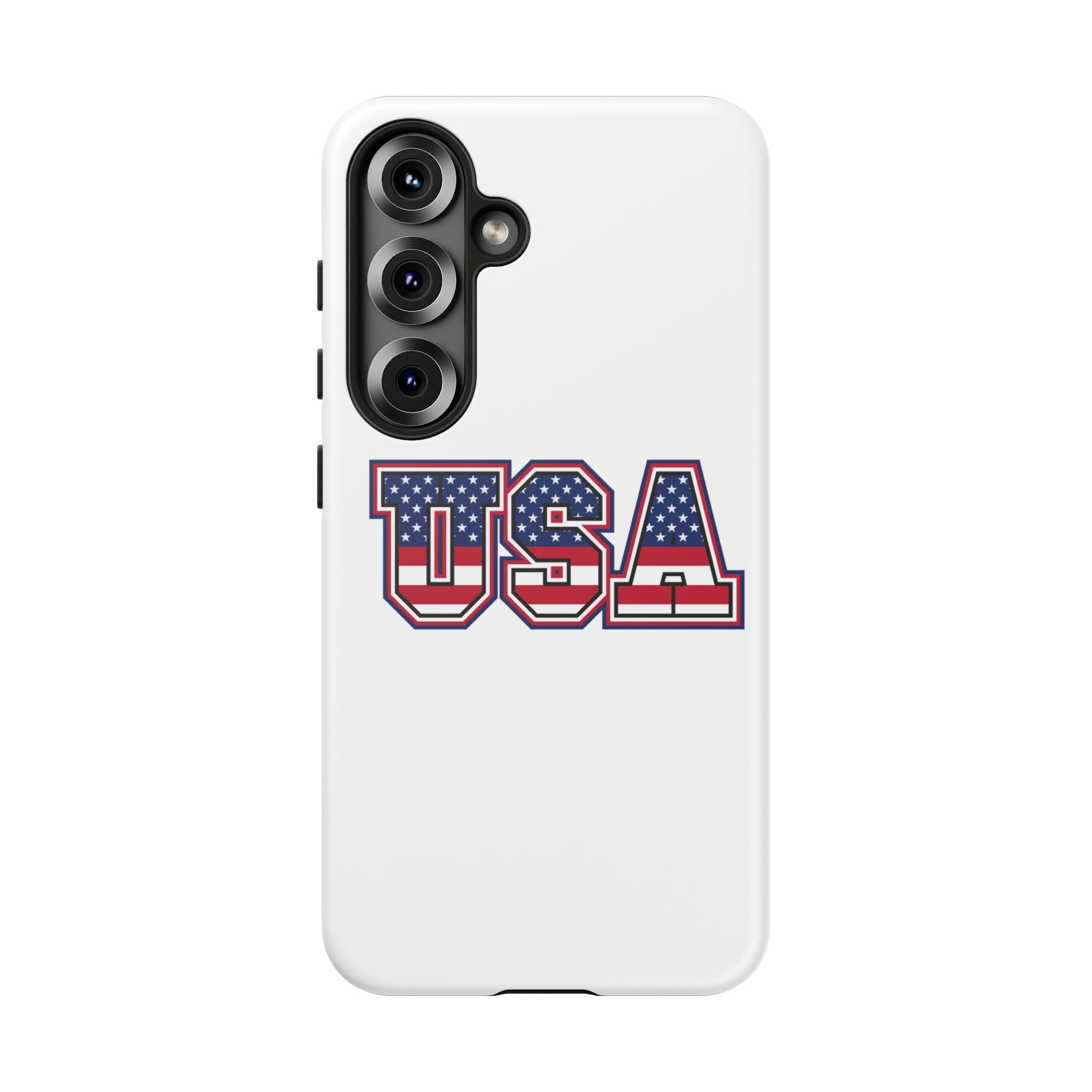 USA Flag Tough Phone Case, Patriotic Phone Cover, Independence Day Gift, Home Decor, American Spirit, Ideal for USA Lovers