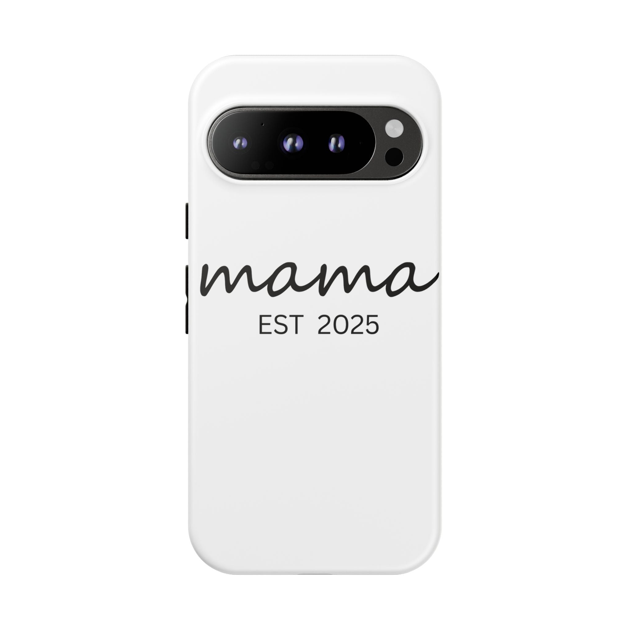 Personalized Mama Phone Case, Gift for New Moms, Custom iPhone Cover, Baby Shower Gift, Est 2025 Case