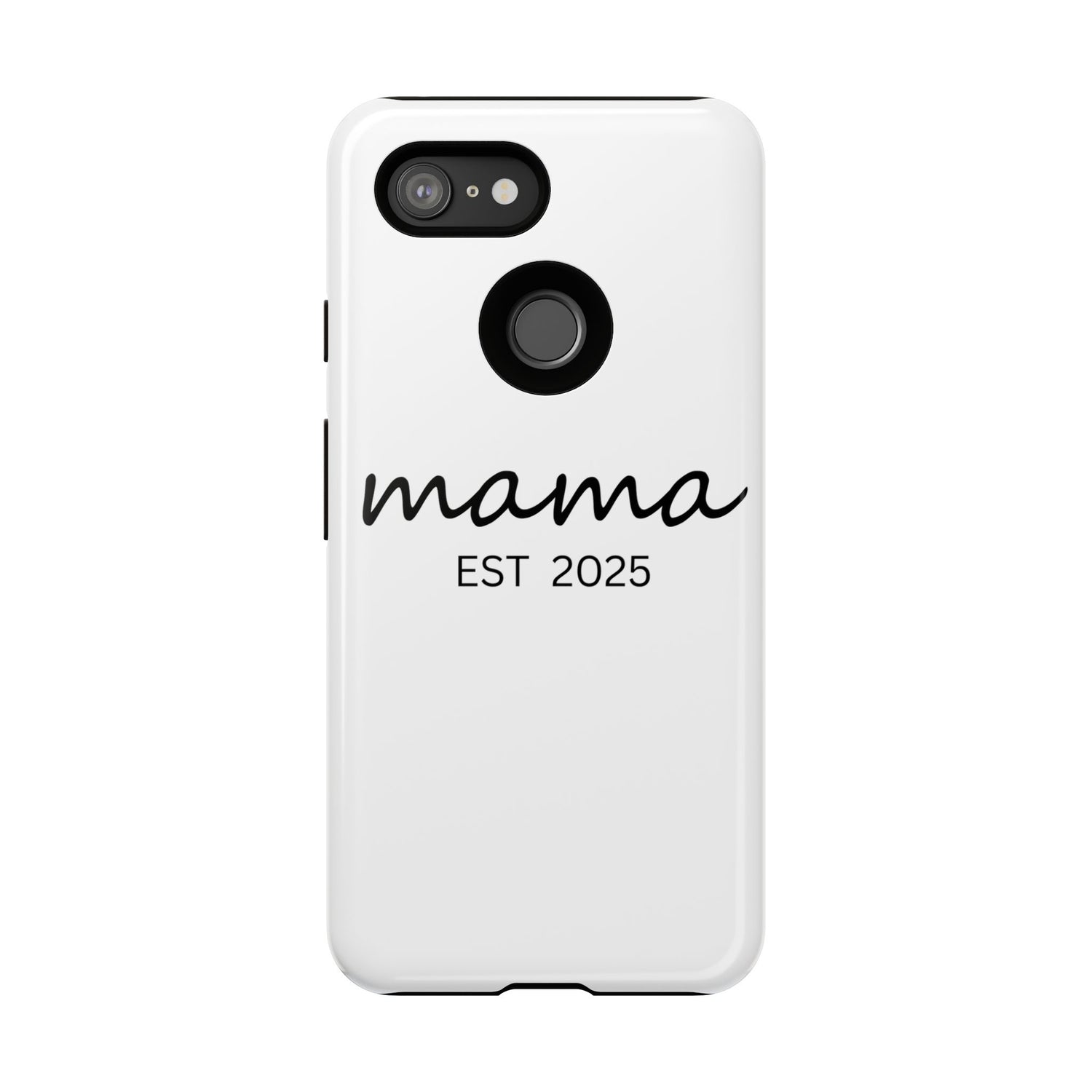 Personalized Mama Phone Case, Gift for New Moms, Custom iPhone Cover, Baby Shower Gift, Est 2025 Case