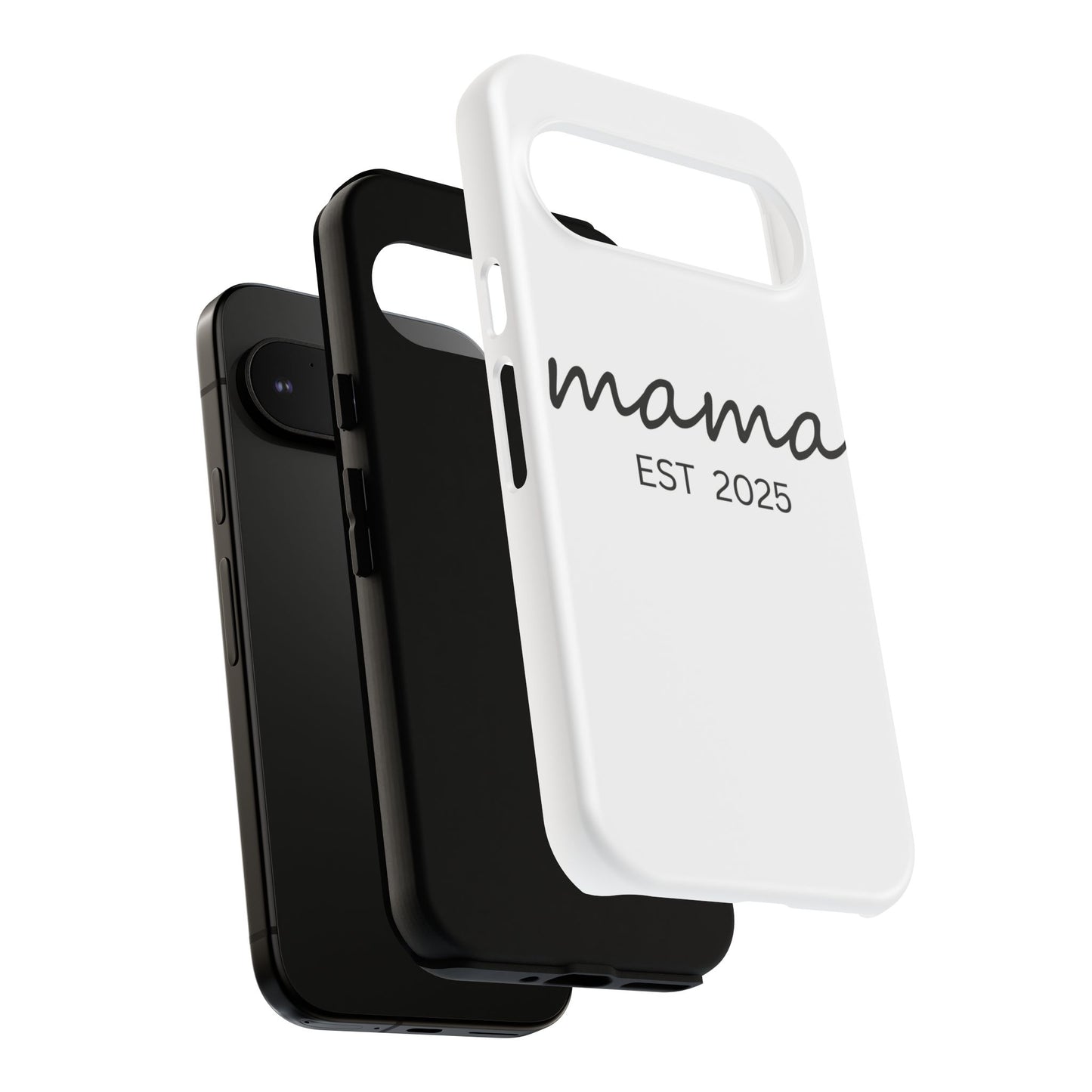 Personalized Mama Phone Case, Gift for New Moms, Custom iPhone Cover, Baby Shower Gift, Est 2025 Case