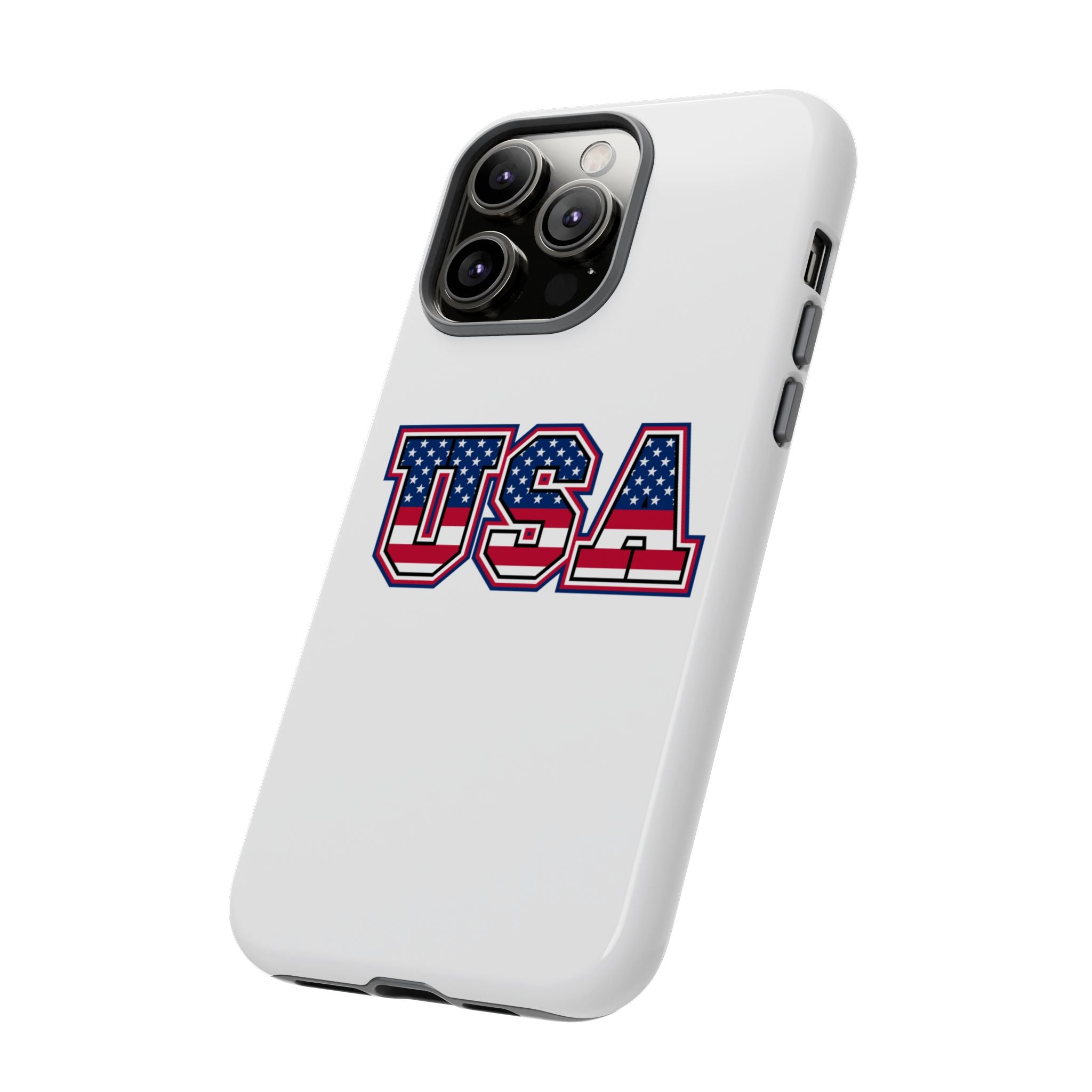 USA Flag Tough Phone Case, Patriotic Phone Cover, Independence Day Gift, Home Decor, American Spirit, Ideal for USA Lovers