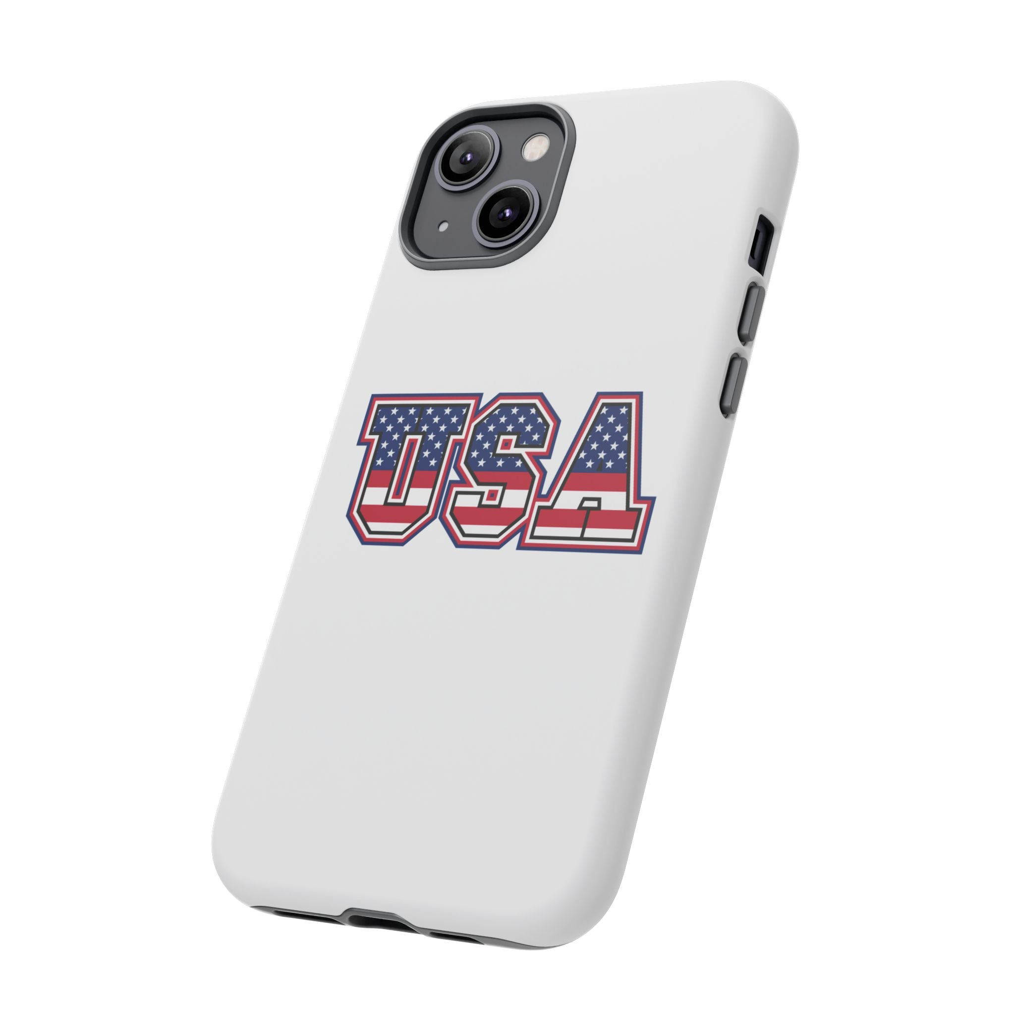USA Flag Tough Phone Case, Patriotic Phone Cover, Independence Day Gift, Home Decor, American Spirit, Ideal for USA Lovers