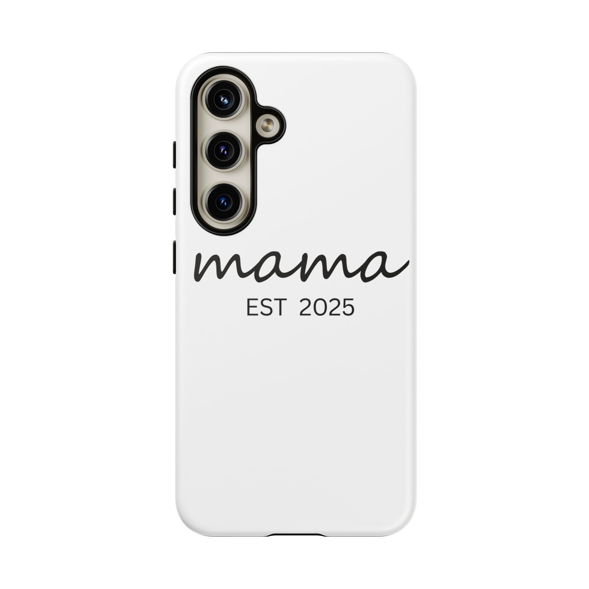 Personalized Mama Phone Case, Gift for New Moms, Custom iPhone Cover, Baby Shower Gift, Est 2025 Case