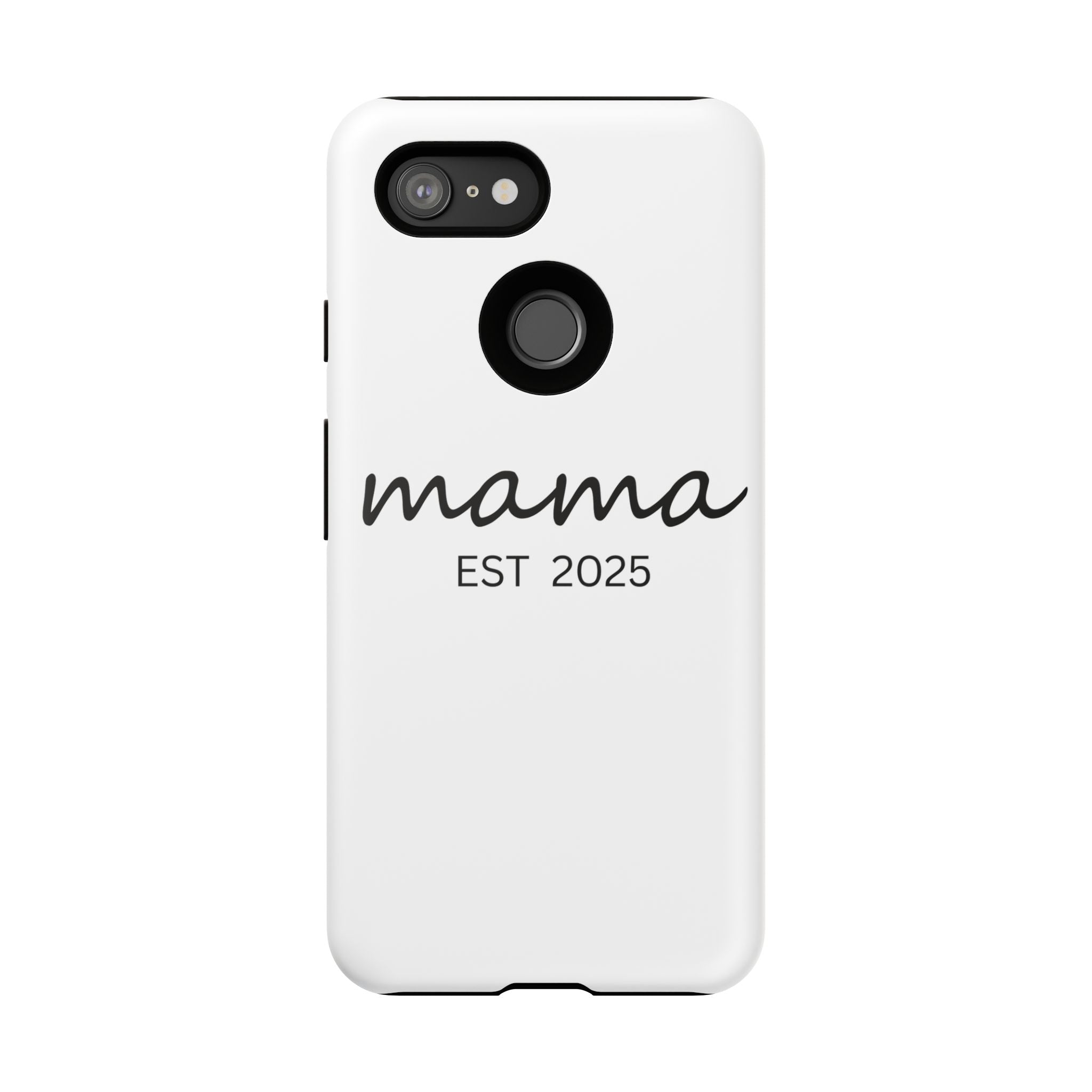 Personalized Mama Phone Case, Gift for New Moms, Custom iPhone Cover, Baby Shower Gift, Est 2025 Case