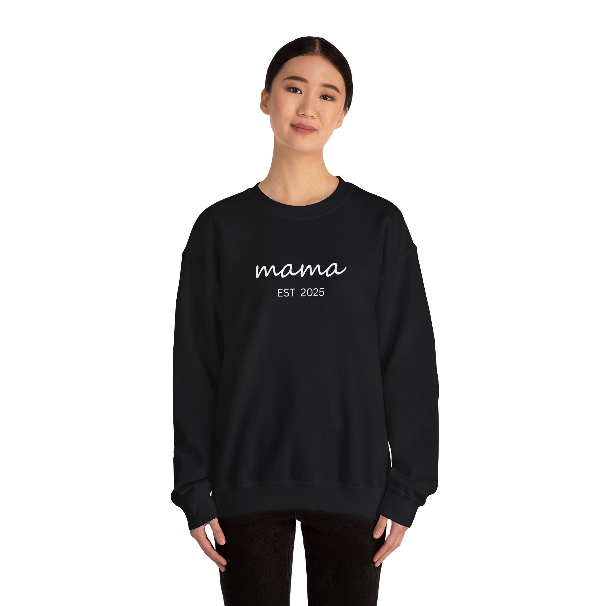 Mama Est. 2025 Crewneck Sweatshirt