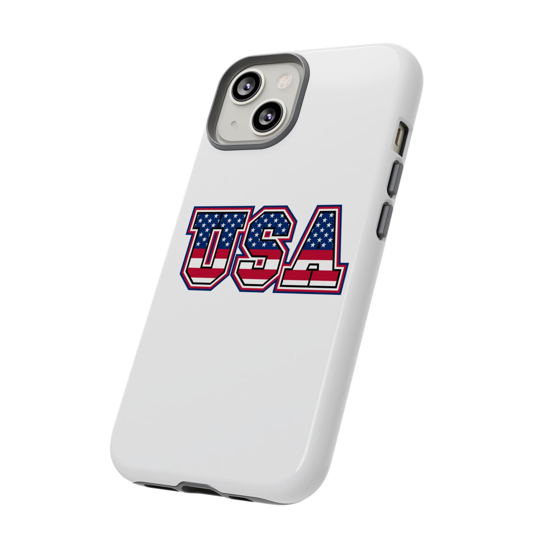 USA Flag Tough Phone Case, Patriotic Phone Cover, Independence Day Gift, Home Decor, American Spirit, Ideal for USA Lovers