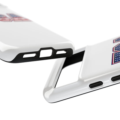 USA Flag Tough Phone Case, Patriotic Phone Cover, Independence Day Gift, Home Decor, American Spirit, Ideal for USA Lovers