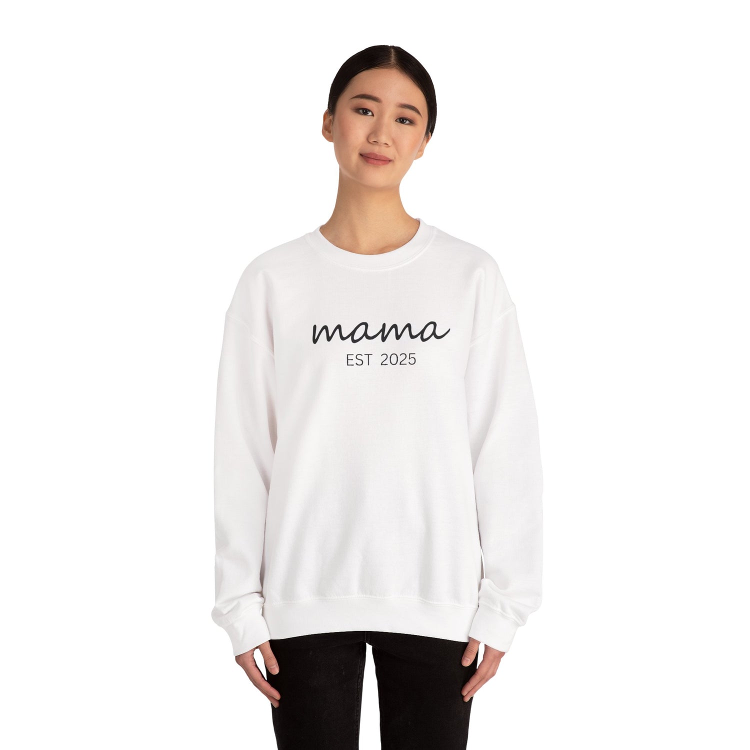 Mama Est. 2025 Crewneck Sweatshirt