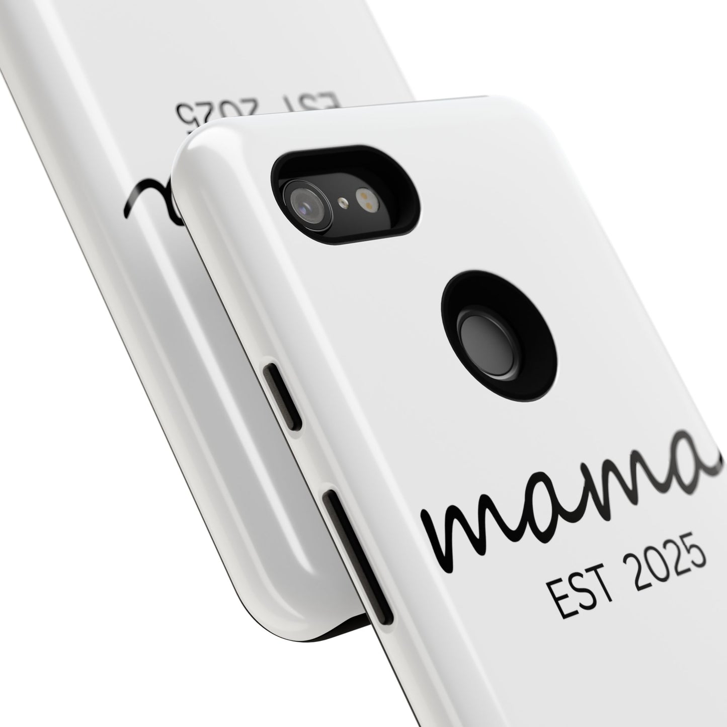 Personalized Mama Phone Case, Gift for New Moms, Custom iPhone Cover, Baby Shower Gift, Est 2025 Case