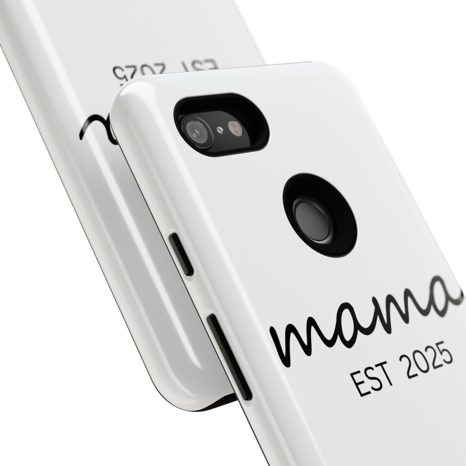 Personalized Mama Phone Case, Gift for New Moms, Custom iPhone Cover, Baby Shower Gift, Est 2025 Case