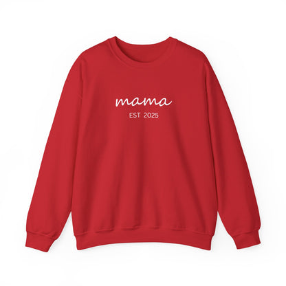 Mama Est. 2025 Crewneck Sweatshirt