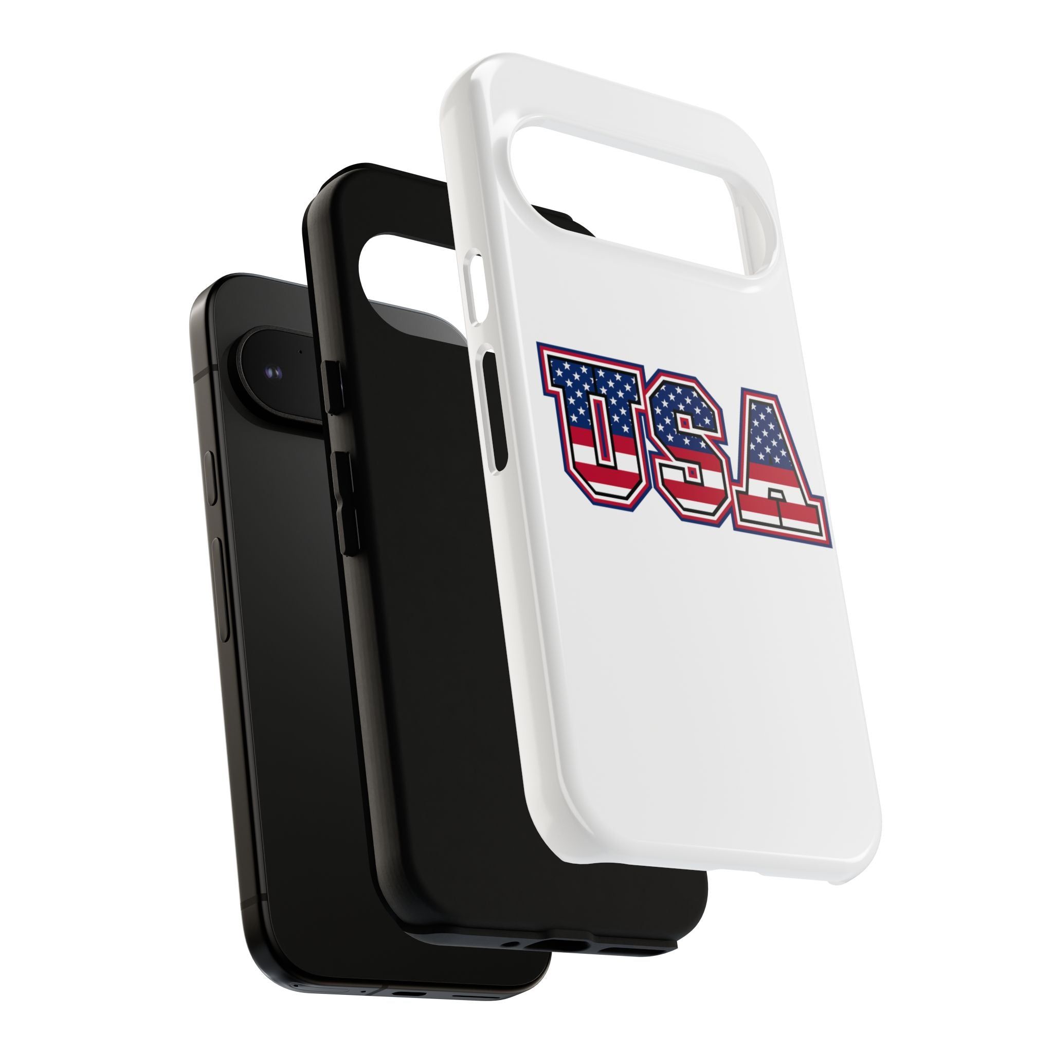 USA Flag Tough Phone Case, Patriotic Phone Cover, Independence Day Gift, Home Decor, American Spirit, Ideal for USA Lovers