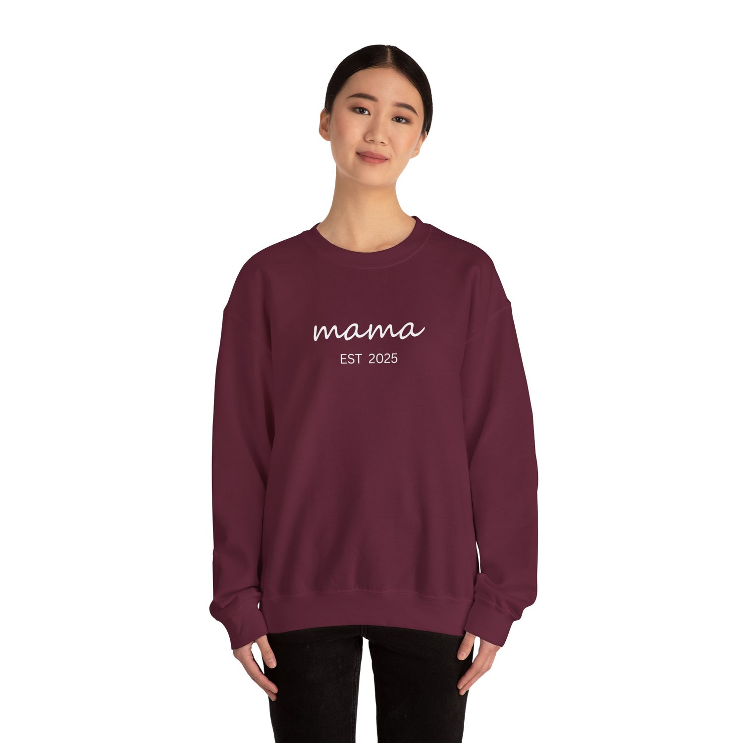 Mama Est. 2025 Crewneck Sweatshirt