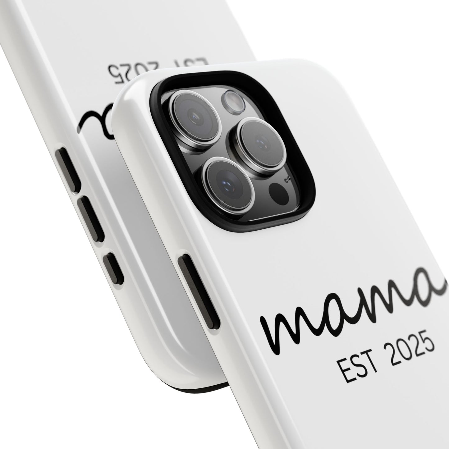 Personalized Mama Phone Case, Gift for New Moms, Custom iPhone Cover, Baby Shower Gift, Est 2025 Case