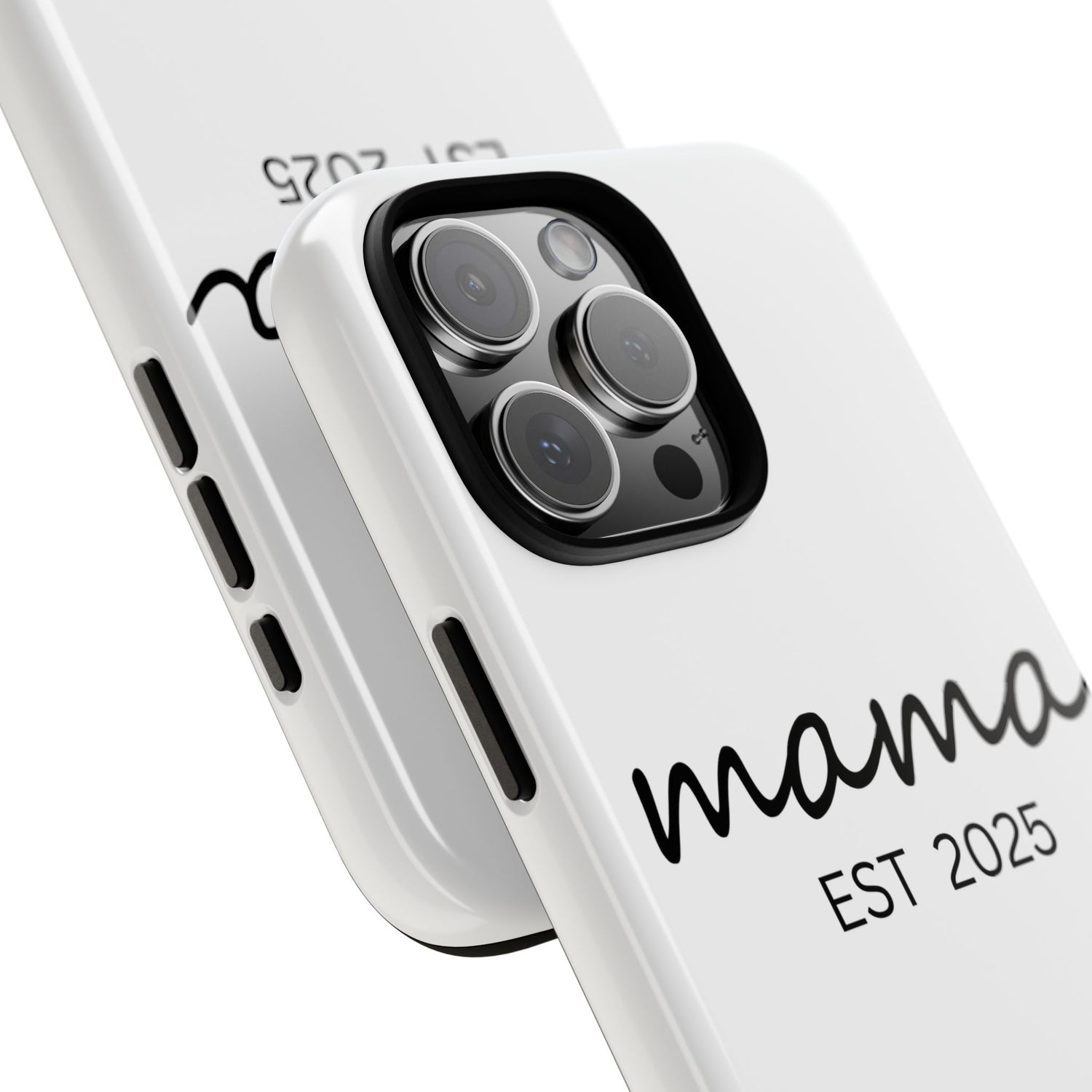 Personalized Mama Phone Case, Gift for New Moms, Custom iPhone Cover, Baby Shower Gift, Est 2025 Case