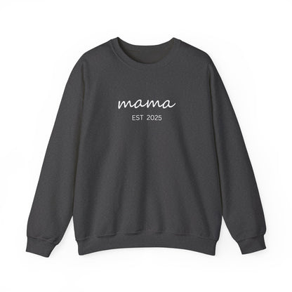 Mama Est. 2025 Crewneck Sweatshirt