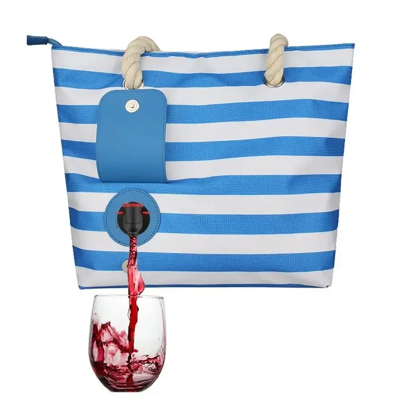 Secret Wine Dispenser Tote Bag