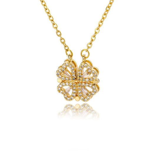 Four Leaf Clover Necklace For Women.
