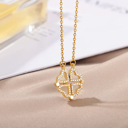 Four Leaf Clover Necklace For Women.