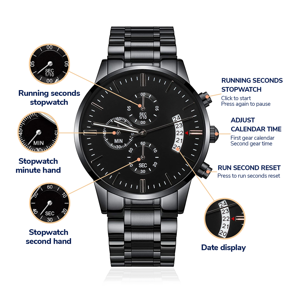 personalized engraved watch gift