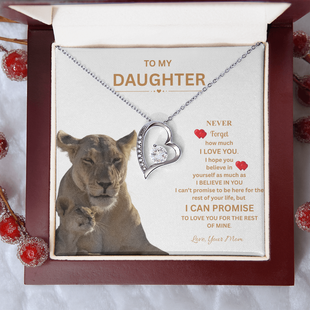 To My Daughter From Mom Necklace