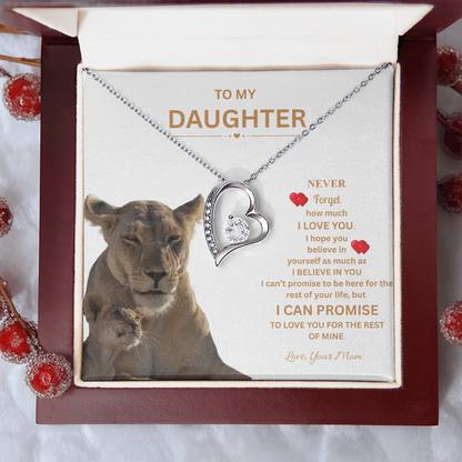 To My Daughter From Mom Necklace
