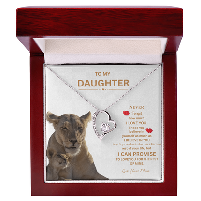 To My Daughter From Mom Necklace