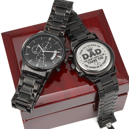 engraved watch gift for dad