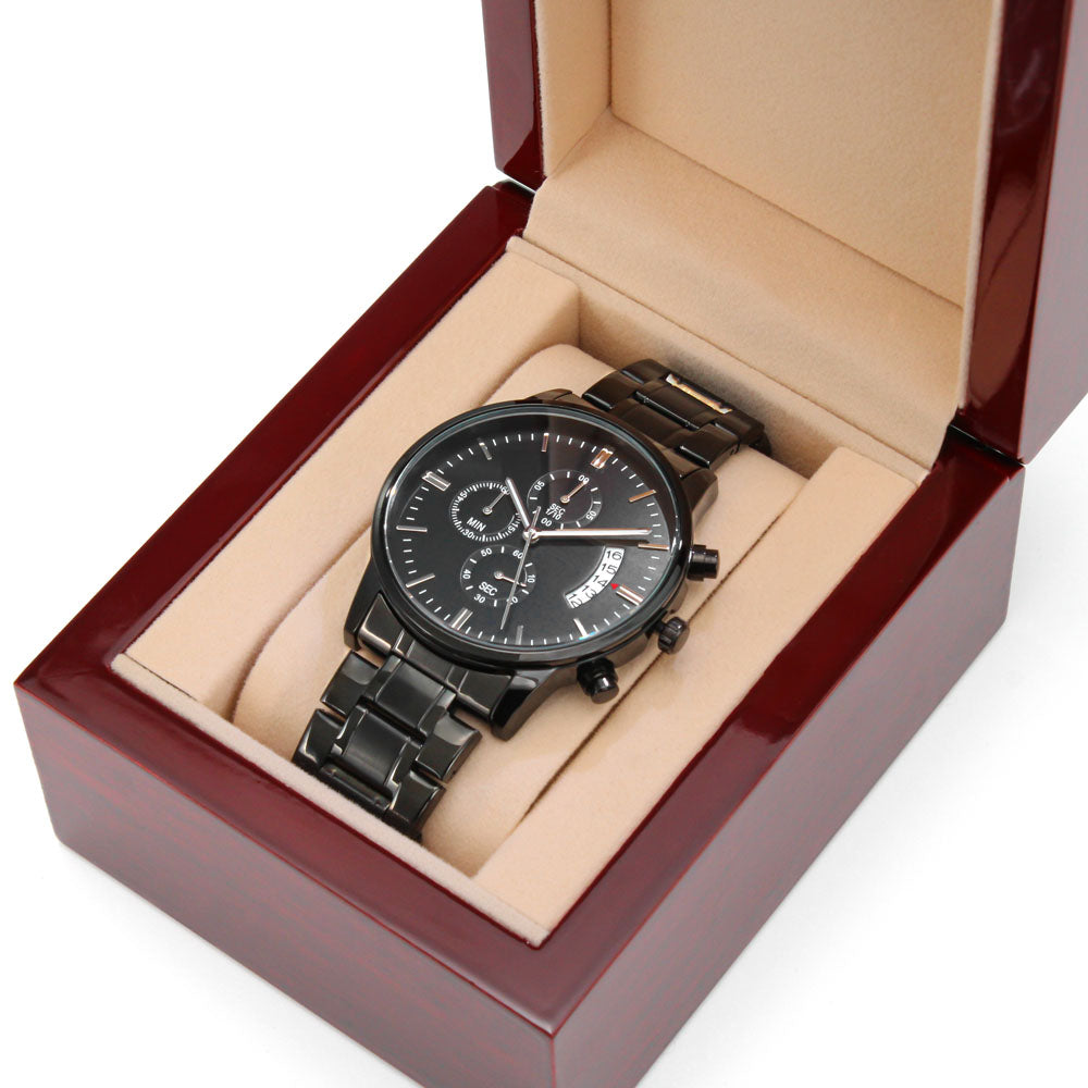 engraved watch gift for dad