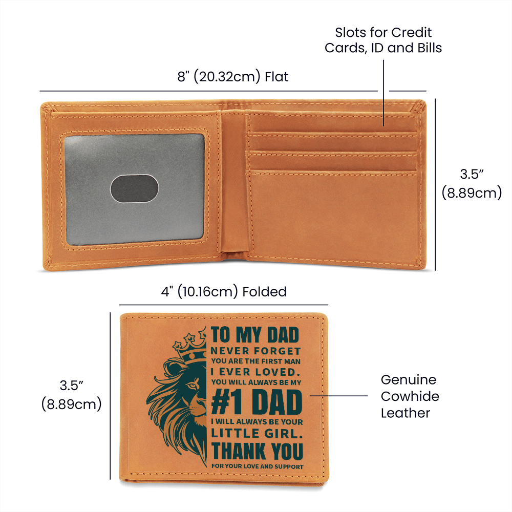 To My Dad Wallet Gift