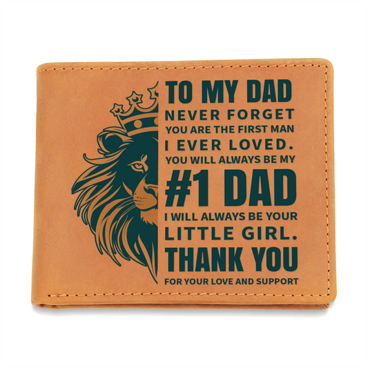 To My Dad Wallet Gift