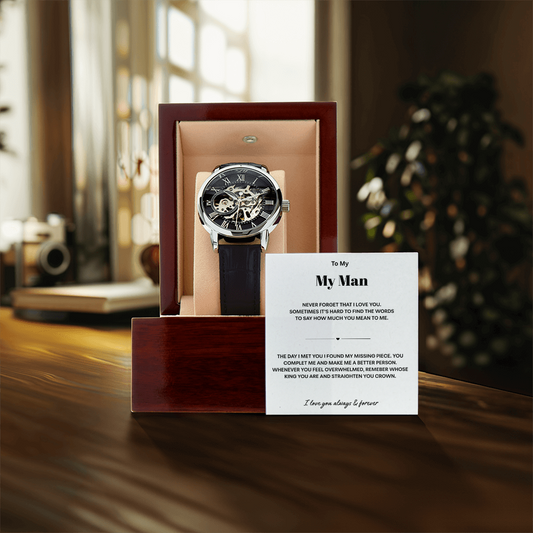 To My Man Watch Gift
