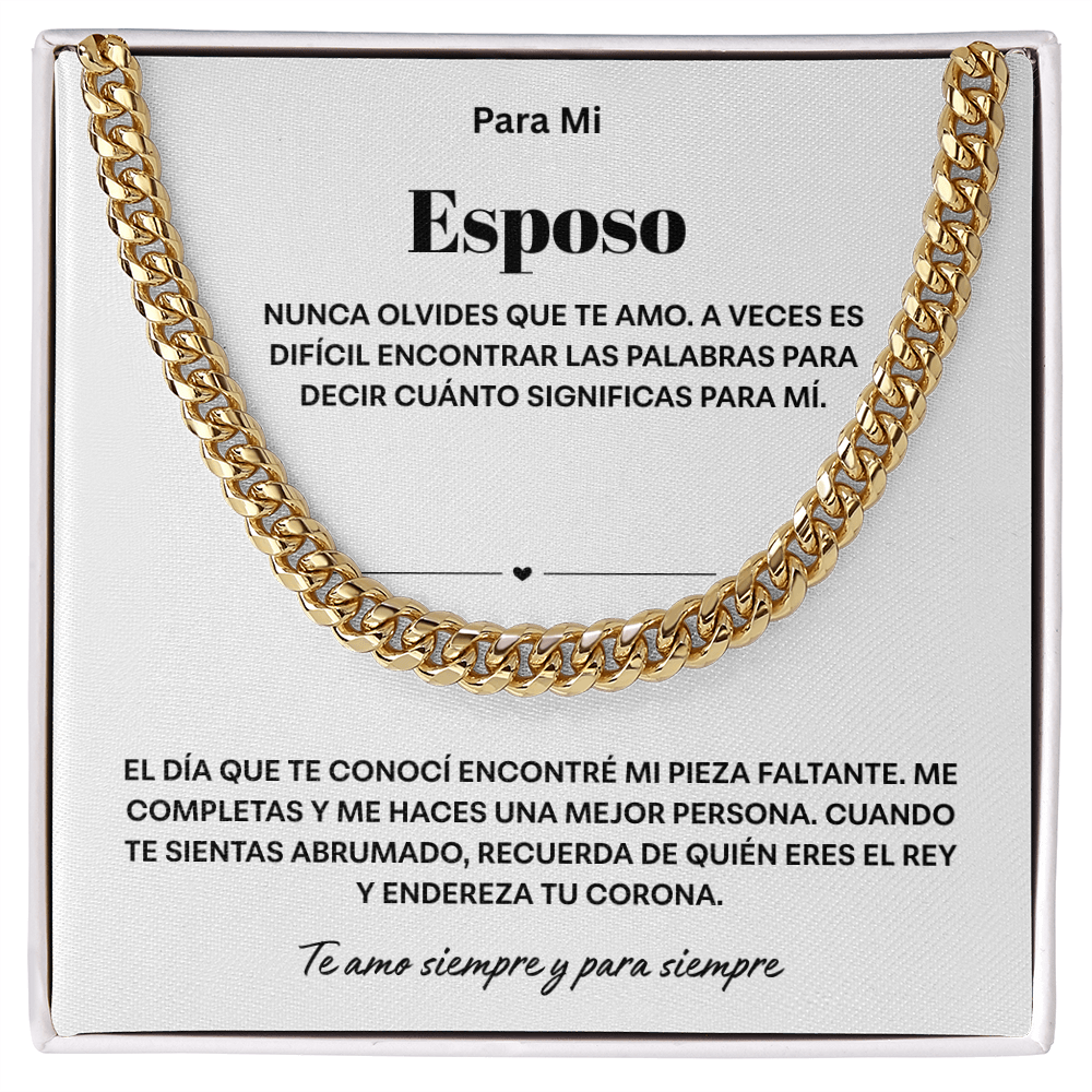 Para mi esposo, cadena cubana